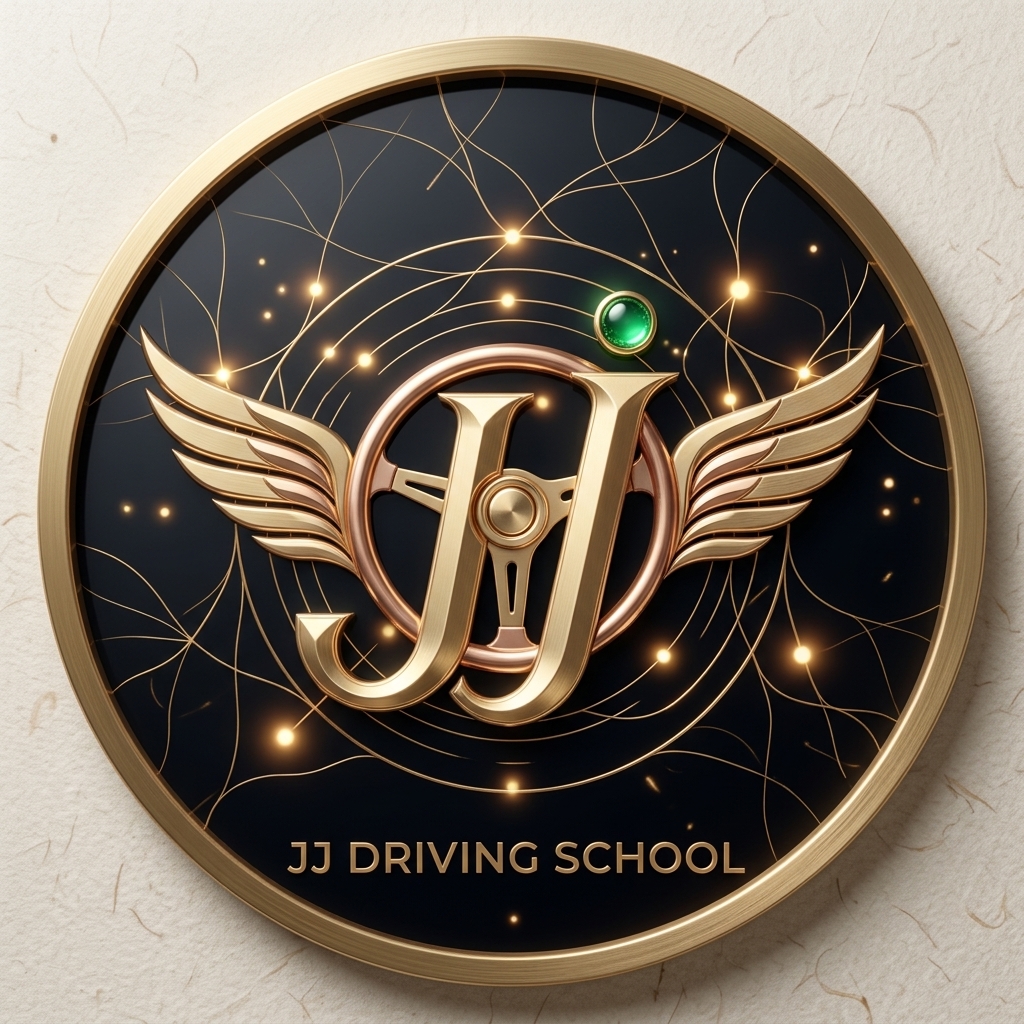 JJ Driving School Grand Crest Emblem